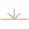 Ekena Millwork Redmond Smooth Timber Gable Bracket, Douglas Fir, 108"W x 63"H x 1 1/2"D x 5 1/2"F, 14/12 Pitch GBW108X63X0206RED00SDF - alternate 3